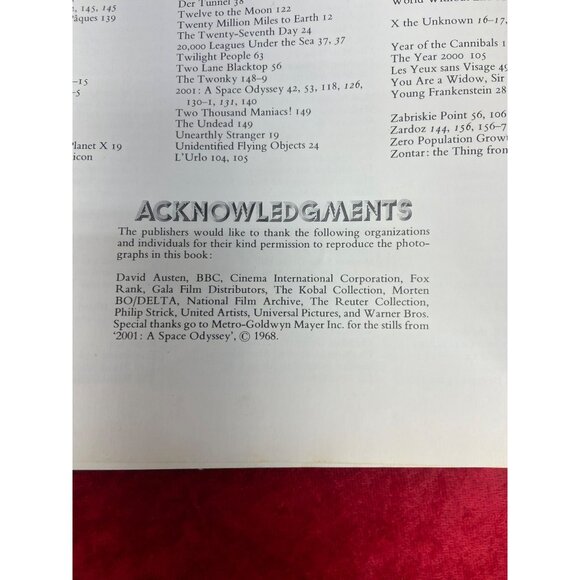 Science Fiction Movies The Movie Treasury by Philip Strick Hardback Book 1976 Sc - Picture 6 of 6